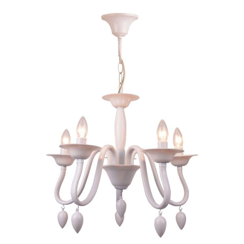 Подвесная люстра Toplight Martina TL7310D-05WH Подвесная люстра Toplight Martina TL7310D-05WH