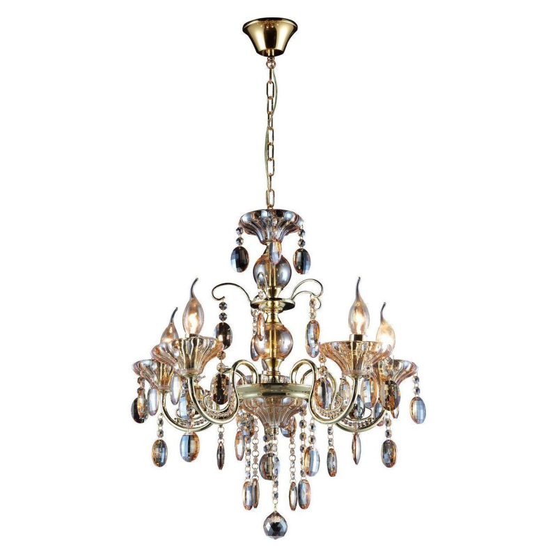 Подвесная люстра Toplight Yolanda TL7210D-05GD Подвесная люстра Toplight Yolanda TL7210D-05GD