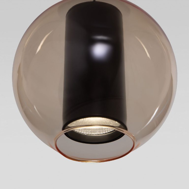 Подвесной светильник Eurosvet Cobble 50258/1 LED бежевый a064552