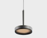 Подвесной светильник (без основания) Italline IT02-025 dark silver 3000K