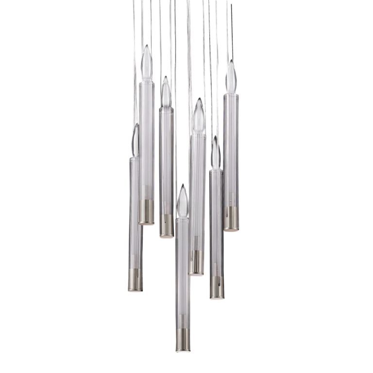Подвесной светильник Delight Collection Candle P68094-7 chrome