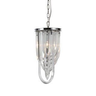Подвесной светильник Delight Collection Murano Glass KR0116P(S) chrome