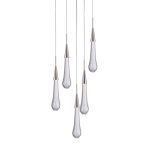 Подвесной светильник Delight Collection Pour MD2060-5A satin nickel