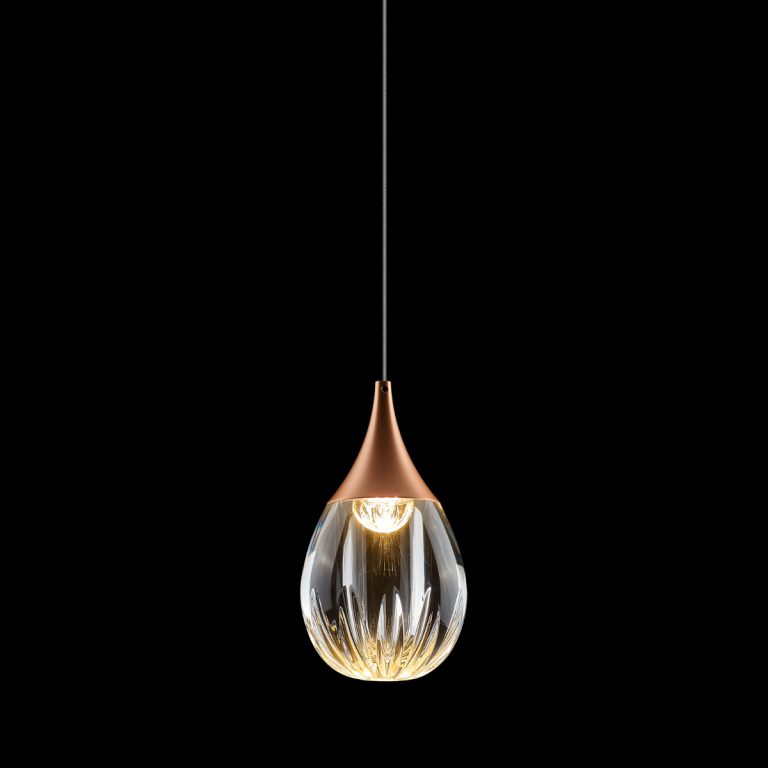 Подвесной светильник Delight Collection Stilla MD24001004-1A copper/clear