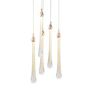 Подвесной светильник Delight Collection Teardrop OM801670-5-G