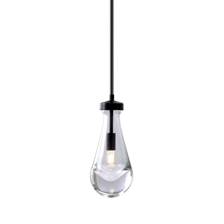 Подвесной светильник DeLight Collection Raindrop MT9093-1H black brushed gold
