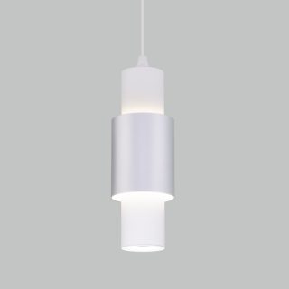 Подвесной светильник Eurosvet Bento 50204/1 LED белый/матовое серебро
