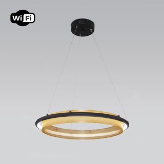 Подвесной светильник Eurosvet Imperio 90241/1 черный/ золото Smart