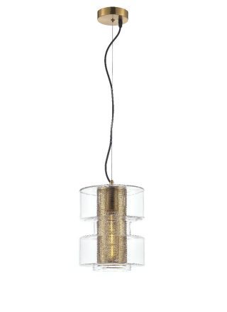 Подвесной светильник iLamp Brick P7555-1 GD