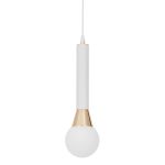 Подвесной светильник Lumina Deco Folino LDP 7012-1B WT+GD