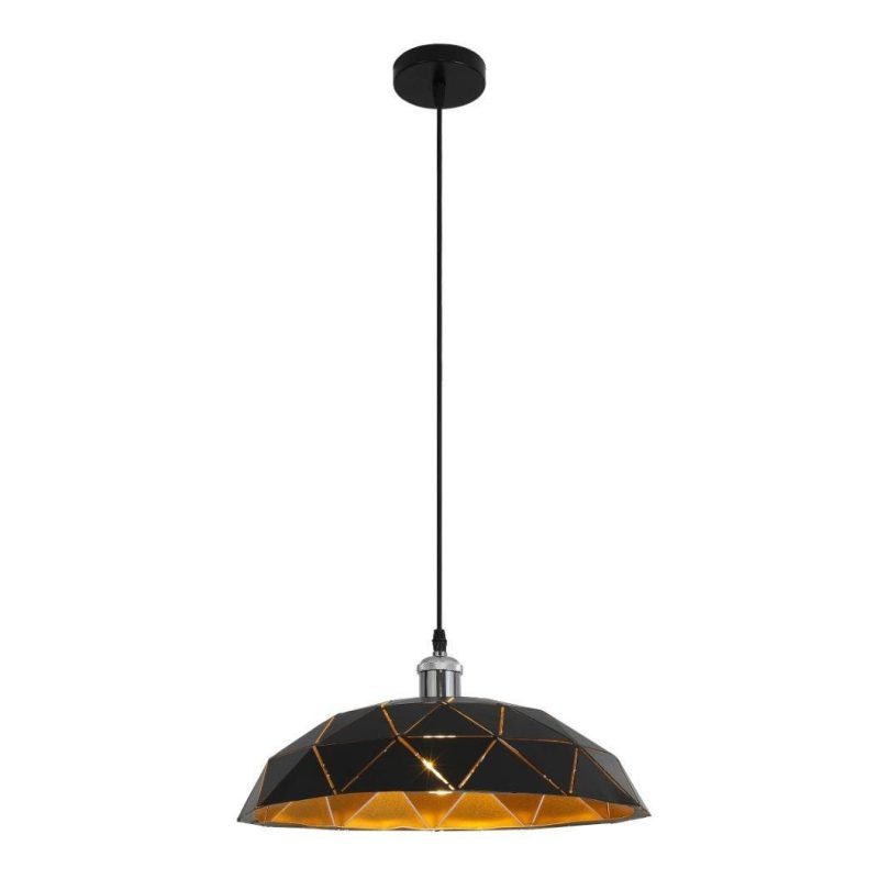 Подвесной светильник Lumina Deco Grosetto LDP 8039-400 BK+CHR Подвесной светильник Lumina Deco Grosetto LDP 8039-400 BK+CHR