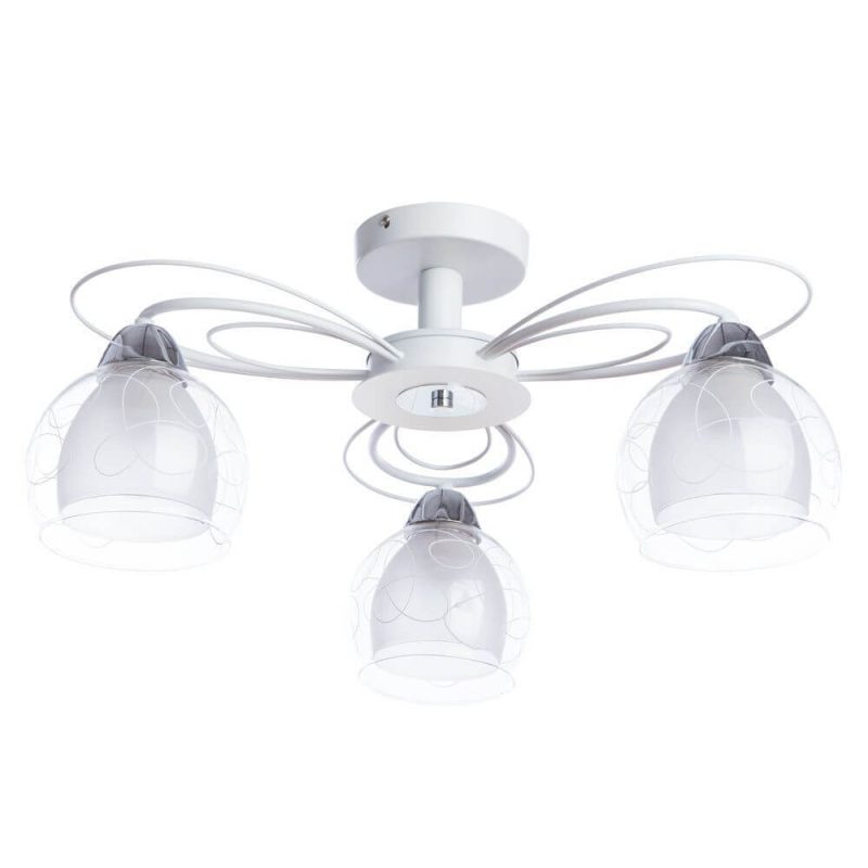 Потолочная люстра Arte Lamp A7585PL-3WH Потолочная люстра Arte Lamp A7585PL-3WH