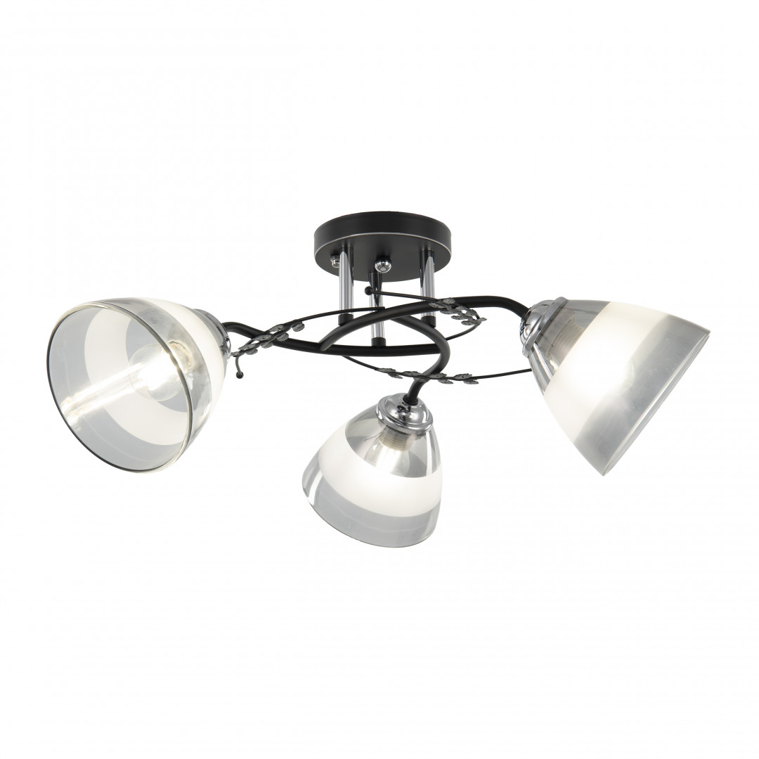 Потолочная люстра Arte Milano Amalfi 327685/3A BK+CR Потолочная люстра Arte Milano Amalfi 327685/3A BK+CR