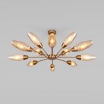 Потолочная люстра Eurosvet Thalia 60140/12 золото