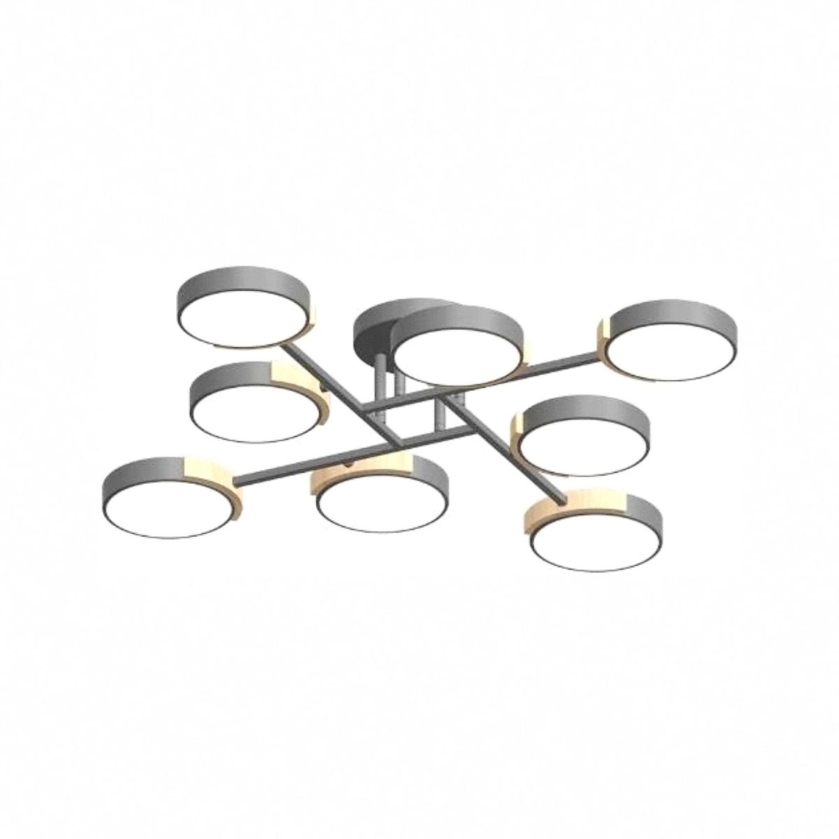 Потолочная люстра LED4U L3212-840 GR Потолочная люстра LED4U L3212-840 GR