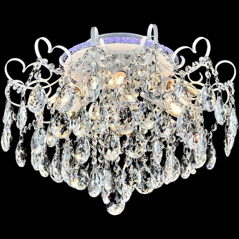 Потолочная люстра Reluce 04024-0.3-06 WH+SILVER PN+RGB Потолочная люстра Reluce 04024-0.3-06 WH+SILVER PN+RGB