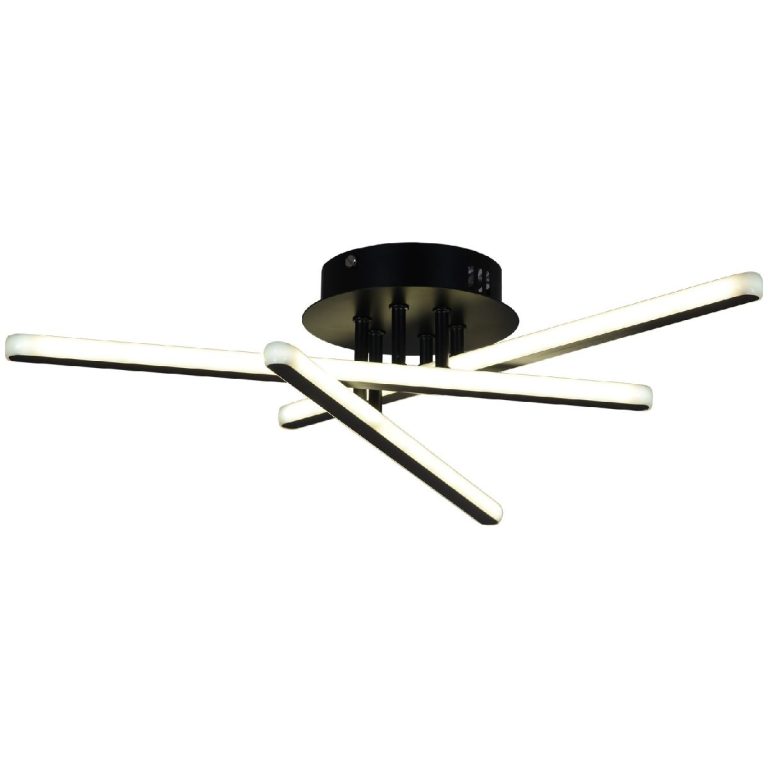 Потолочная люстра Reluce 08855-3.3-03C BK+GY