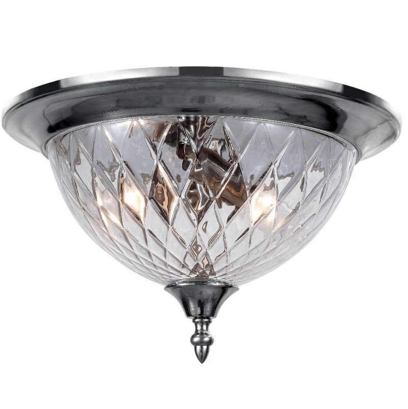 Потолочный светильник Crystal Lux Nuovo PL3 Chrome Потолочный светильник Crystal Lux Nuovo PL3 Chrome