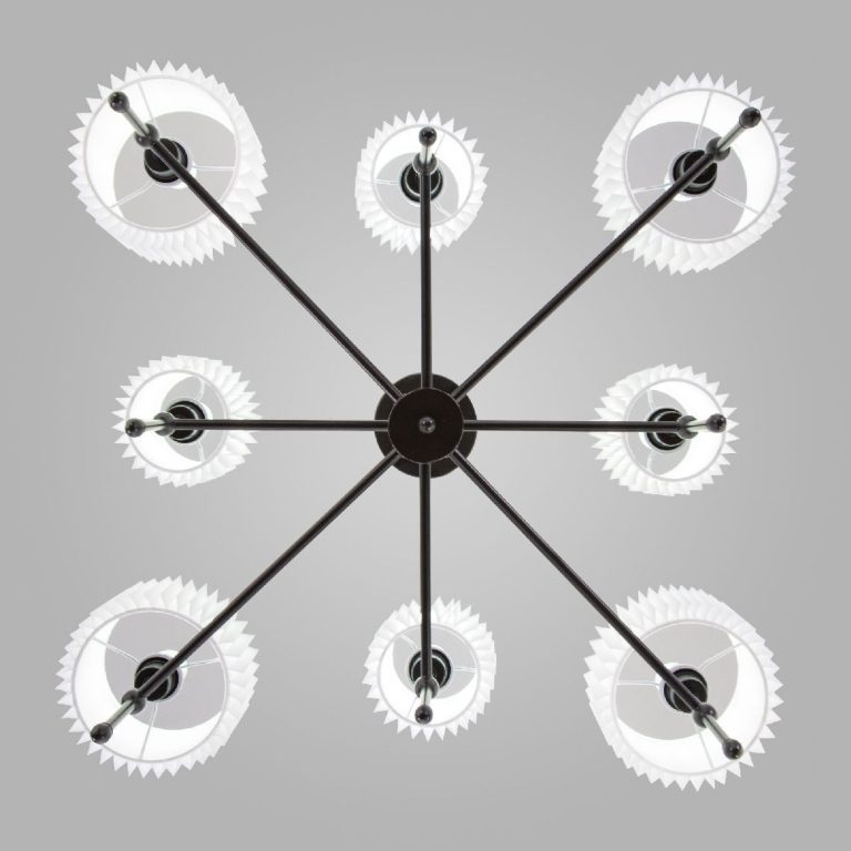 Люстра на штанге Eurosvet Notturno 60162/8 черный Smart a065663