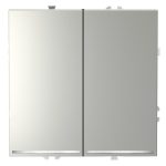 Проходной переключатель двухклавишный с подсветкой Voltum S70 VLS020405