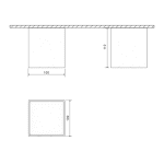 Накладной светильник DesignLed GW-8601-10-BL-WW 004900