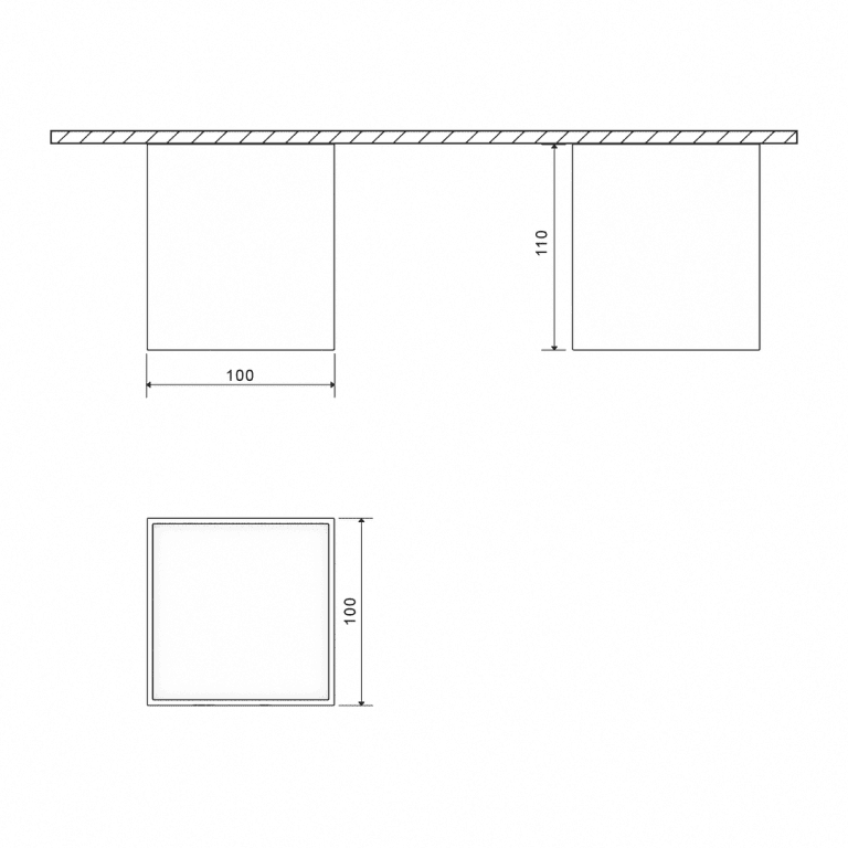 Накладной светильник DesignLed GW-8601-10-BL-WW 004900