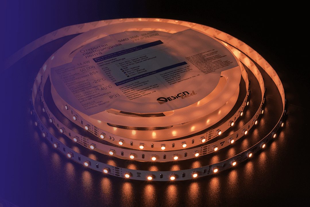 Светодиодная лента DesignLed DSG3A60-24-RGB-33 002843 Светодиодная лента DesignLed DSG3A60-24-RGB-33 002843
