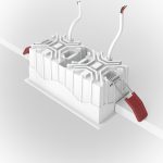 Встраиваемый светильник Maytoni Technical Alfa LED DL043-02-10W4K-D-SQ-WB