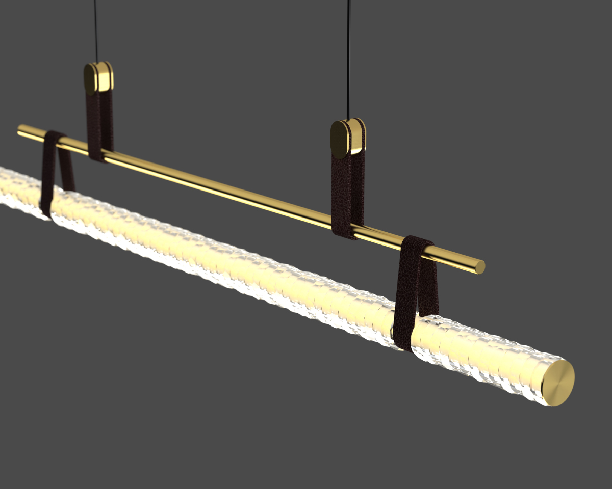 Подвесной светильник Delight Collection 8501P/L brass/clear Подвесной светильник Delight Collection 8501P/L brass/clear