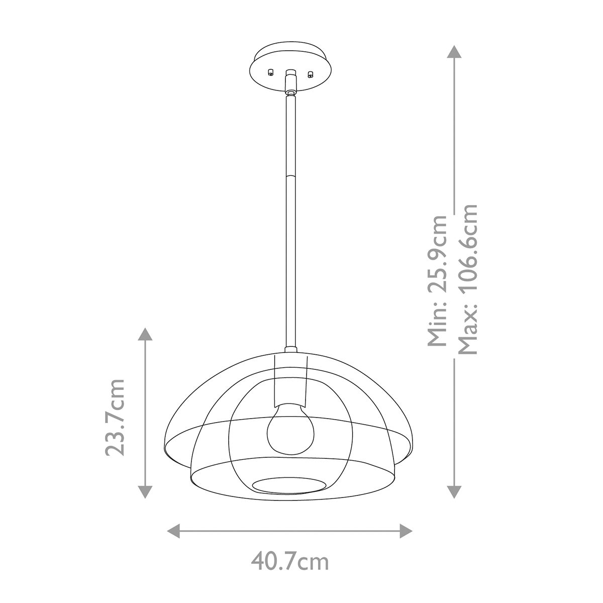 Подвесной светильник Hinkley Lotus QN-LOTUS-P-HBR Подвесной светильник Hinkley Lotus QN-LOTUS-P-HBR