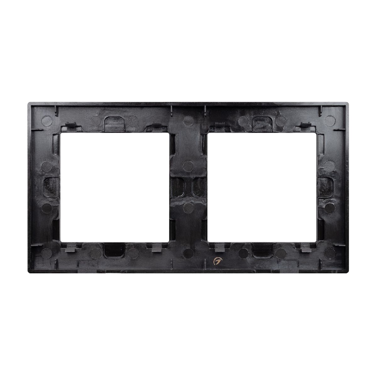 Рамка двухместная Arlight FRM-PRESTO-ALS-2-BK 043855 Рамка двухместная Arlight FRM-PRESTO-ALS-2-BK 043855