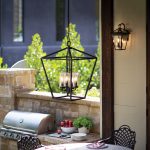 Уличный подвесной светильник Hinkley Alford place QN-ALFORD-PLACE-4P-MB