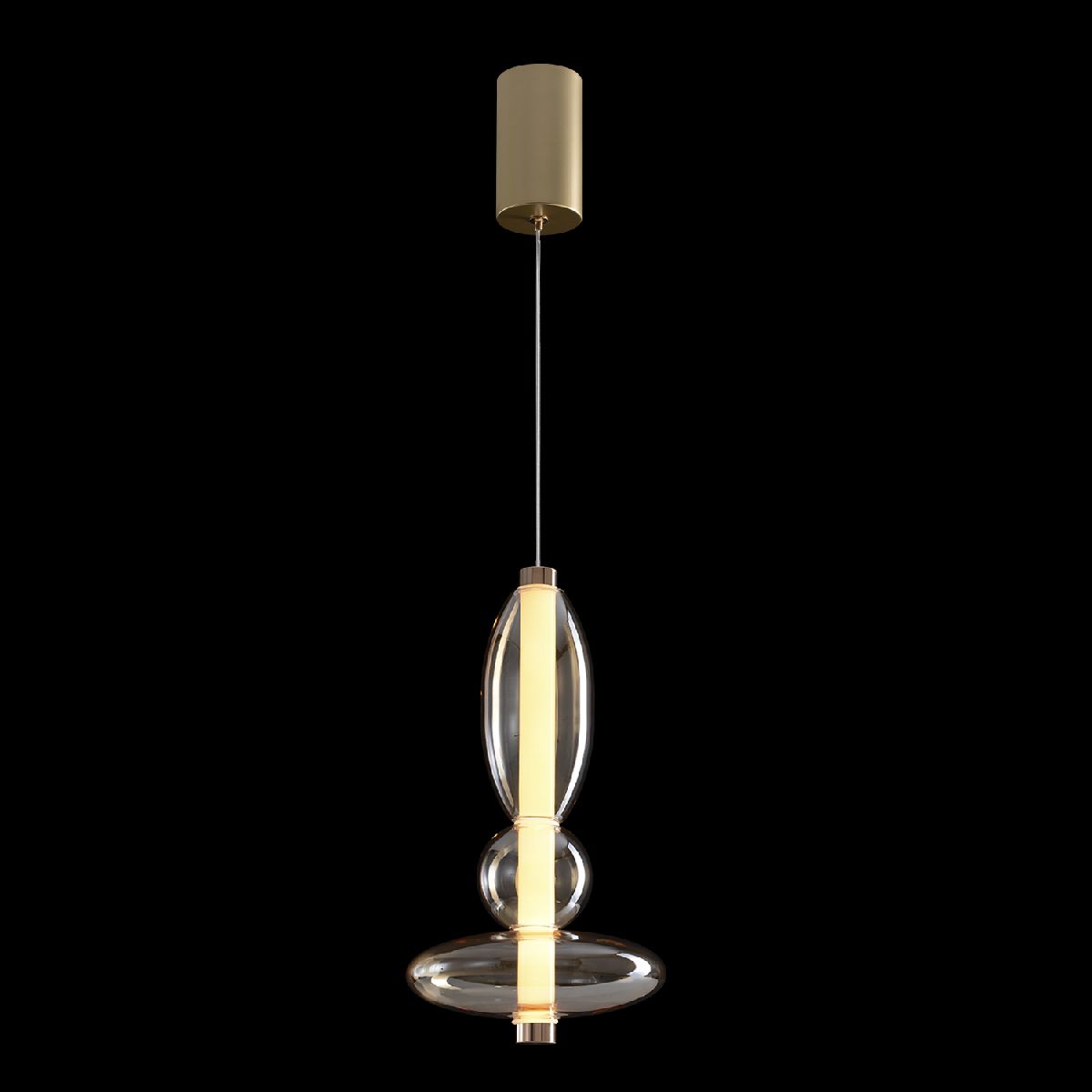 Подвесной светильник Crystal Lux QUASAR SP10W LED AMBER Подвесной светильник Crystal Lux QUASAR SP10W LED AMBER