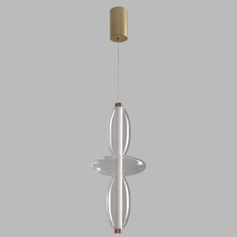 Подвесной светильник Crystal Lux QUASAR SP14W LED TRANSPARENT