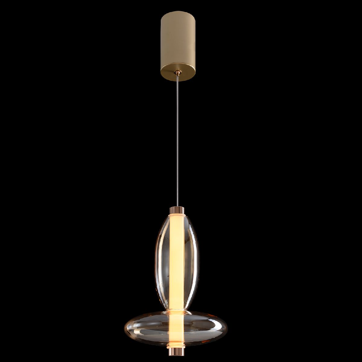 Подвесной светильник Crystal Lux QUASAR SP7W LED AMBER Подвесной светильник Crystal Lux QUASAR SP7W LED AMBER