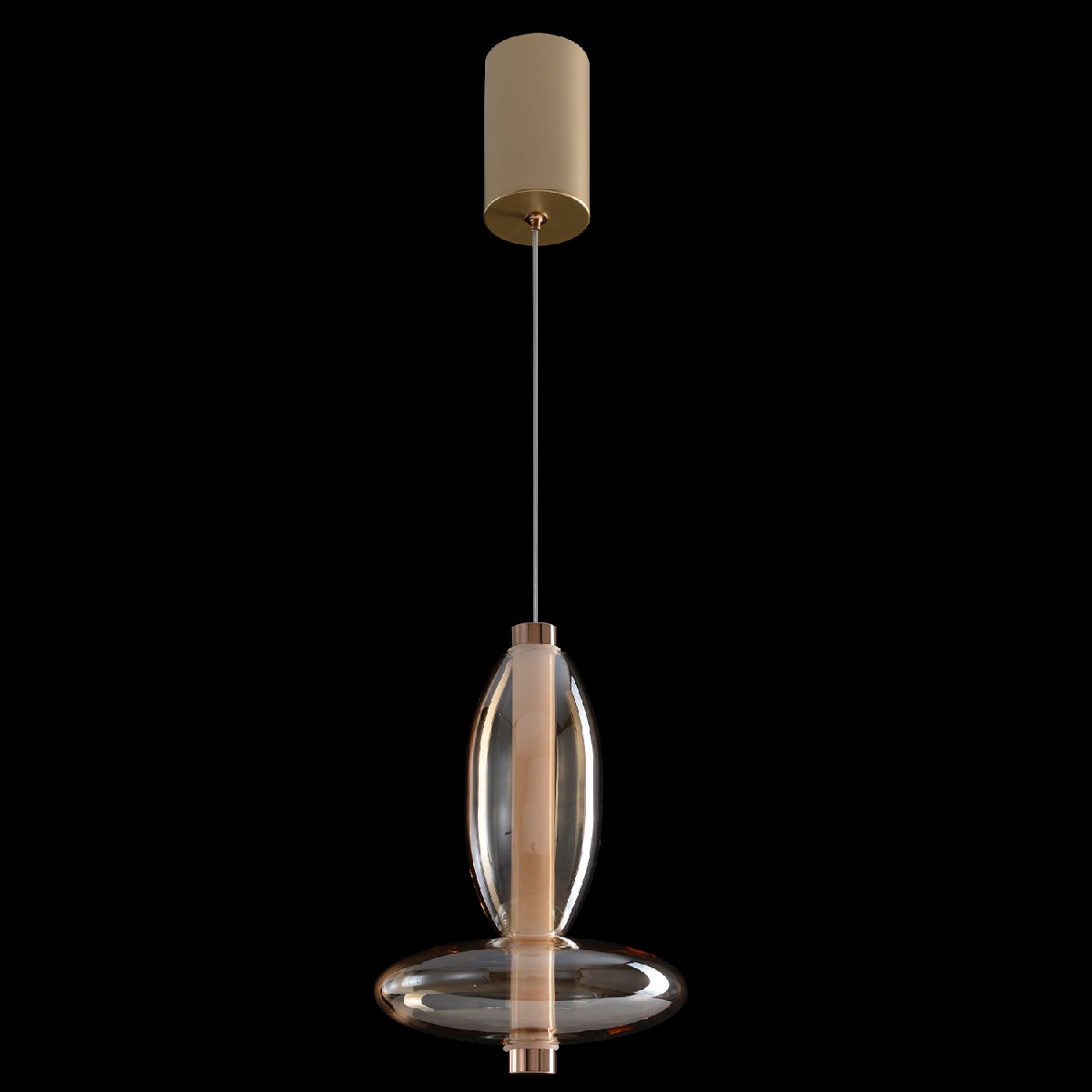 Подвесной светильник Crystal Lux QUASAR SP7W LED AMBER Подвесной светильник Crystal Lux QUASAR SP7W LED AMBER