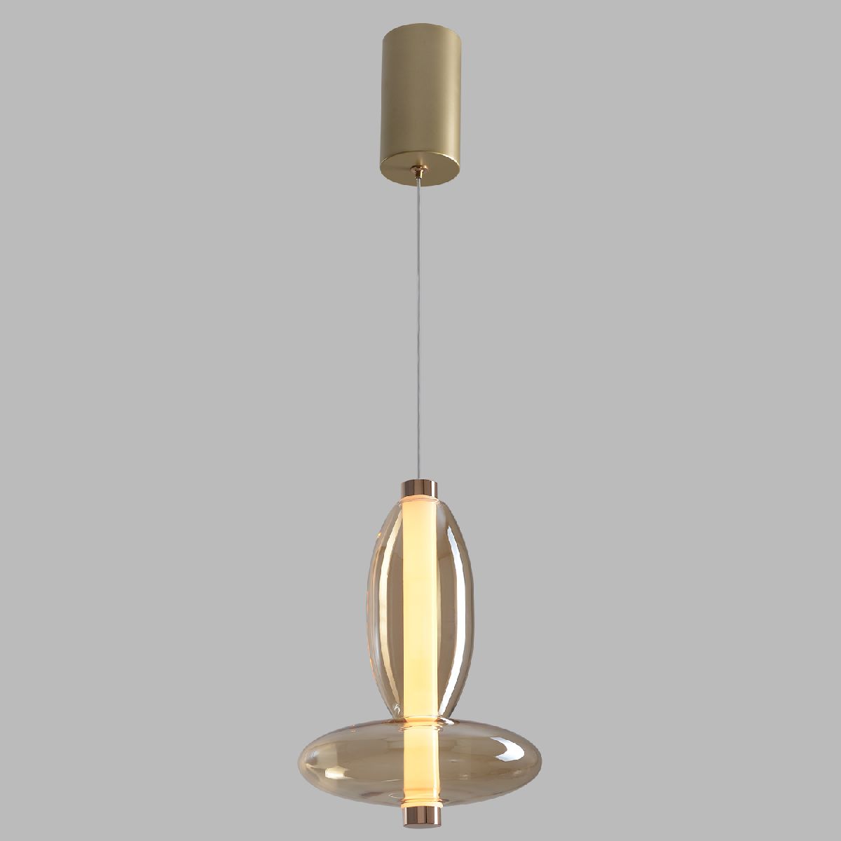 Подвесной светильник Crystal Lux QUASAR SP7W LED AMBER Подвесной светильник Crystal Lux QUASAR SP7W LED AMBER