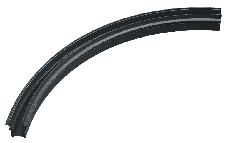 Радиусный магнитный шинопровод iLedex Vision 4822-1/4-D1200-BK