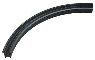 Радиусный магнитный шинопровод iLedex Vision 4822-1/4-D600-BK