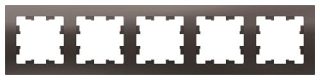 Рамка 5-постовая Schneider Electric Atlas Design ATN000605