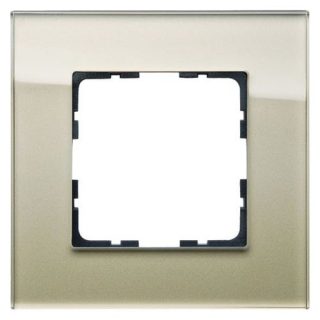 Рамка Jasmart G-Glass шампань 1-постовая G1001GG