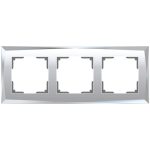 Рамка на 3 поста Werkel Diamant зеркальный W0031220 4690389158834