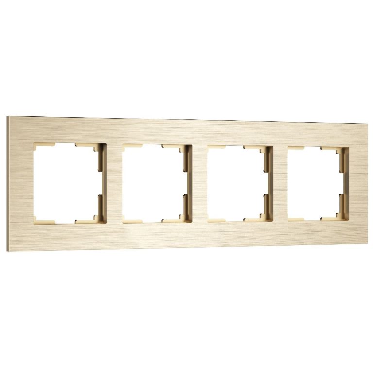 Рамка на 4 поста Werkel AluMax 4690389204128 W0043511 a066336