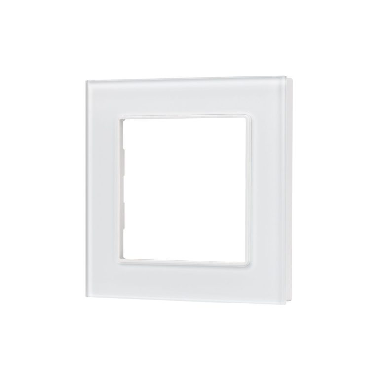 Рамка одноместная Arlight FRM-GLARE-GS-1-WH 043786