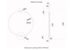 Настенный светильник Crystal Lux REAL AP18W LED BRASS