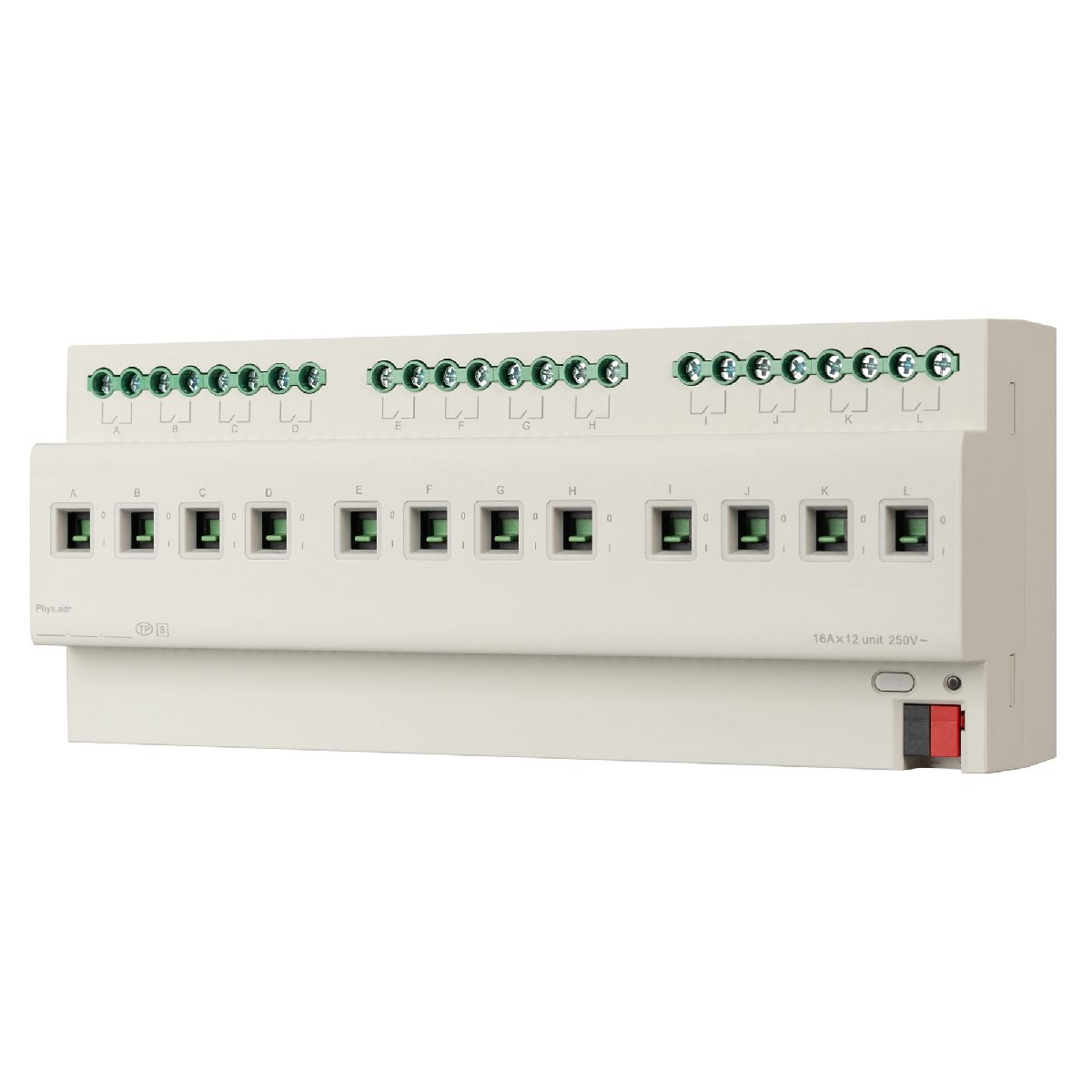 Релейный модуль Arlight KNX-7123-82-DRO-DIN (BUS, 12x16A, KNX Secure) 041227 Релейный модуль Arlight KNX-7123-82-DRO-DIN (BUS, 12x16A, KNX Secure) 041227