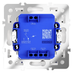 Переключатель 1-клавишный проходной с подсветкой Voltum S70 VLS010401