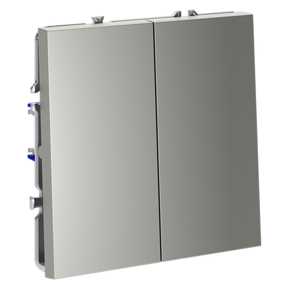 Выключатель двухклавишный Voltum S70 VLS020105 Выключатель двухклавишный Voltum S70 VLS020105