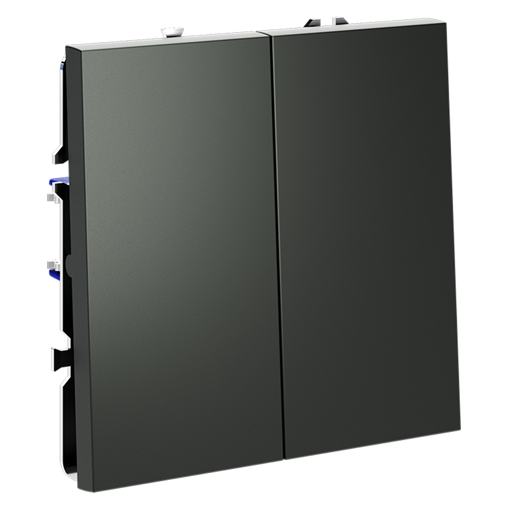 Выключатель двухклавишный Voltum S70 VLS020106 Выключатель двухклавишный Voltum S70 VLS020106