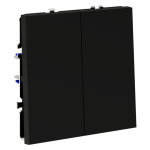 Выключатель двухклавишный Voltum S70 VLS020108